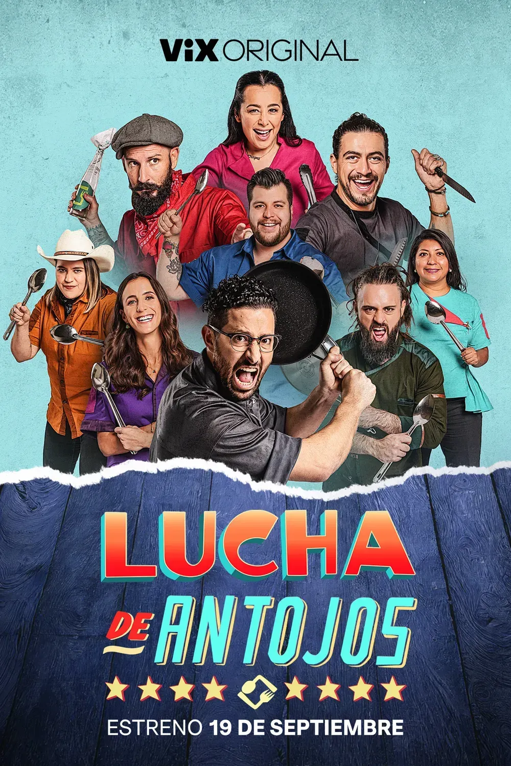 Póster de Lucha de Antojos